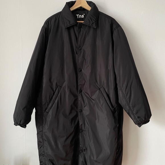 TNA Coaches black long jacket - Picture 2 of 5